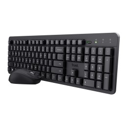 Trust Ody II tastiera mouse incluso universale RF wireless QWERTY US inglese nero