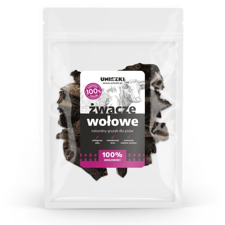 UNISZKI Trippa di manzo - snack per cani - 500g