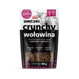 UNISZKI Croccante Manzo con Prezzemolo e Ortica - Snack per Cani - 80g