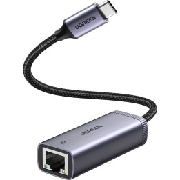 Ugreen Adattatore di rete esterno USB Type-C - RJ45 1 Gbps (1000 Mbps) Grigio