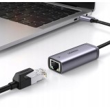 Ugreen Adattatore di rete esterno USB Type-C - RJ45 1 Gbps (1000 Mbps) Grigio