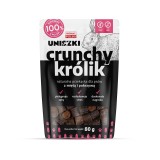 UNISZKI Croccante Coniglio con Menta e Ortica - Snack per Cani - 80g