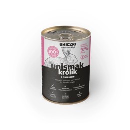 UNISZKI UNIsmak Coniglio con barbabietola - cibo umido per cani - 400g