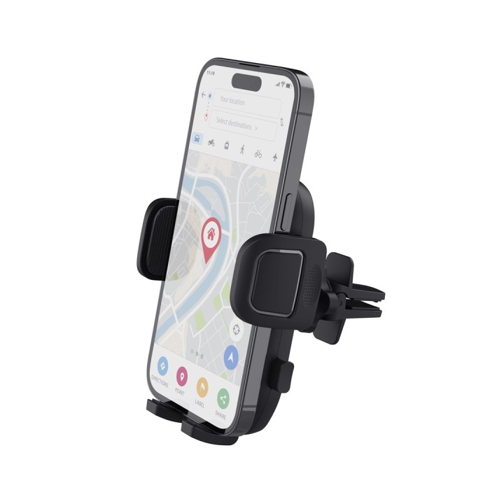 Trust Runo - supporto telefono per auto con montaggio su presa d'aria (nero)