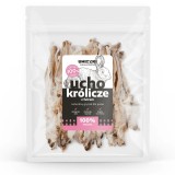 UNISZKI Orecchio di coniglio con pelo - snack per cani - 20 pezzi