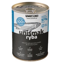 UNISZKI UNIsmak Pesce - cibo umido per cani - 400g