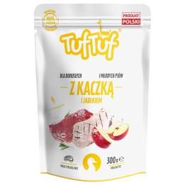 TUF TUF Anatra con mela - cibo umido per cane - 300g