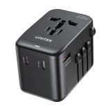 Caricabatterie - Unitek 65W Adattatore universale da viaggio (P1122ABK01) | 1xUSB-A 3xUSB-C 1xAC