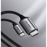 UGREEN USB-C a cavo HDMI 4K UHD 1.5 m Nero