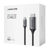 UGREEN USB-C a cavo HDMI 4K UHD 1.5 m Nero