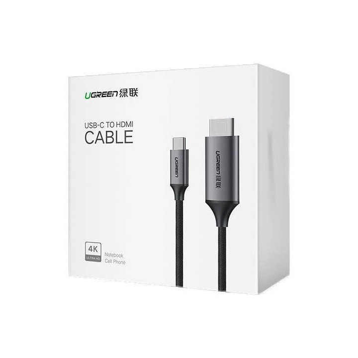 UGREEN USB-C a cavo HDMI 4K UHD 1.5 m Nero