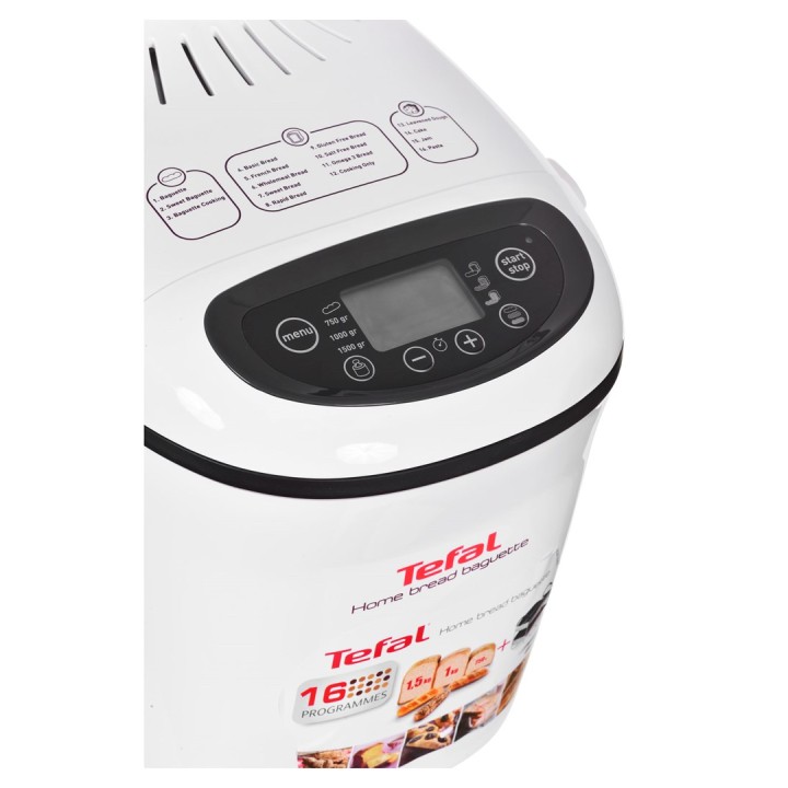Tefal PF610138 Macchina per il pane 1600 W bianco
