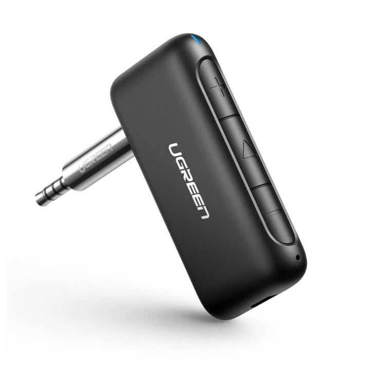 Ugreen CM276 Bluetooth 5.0 ricevitore audio adattatore jack AUX nero
