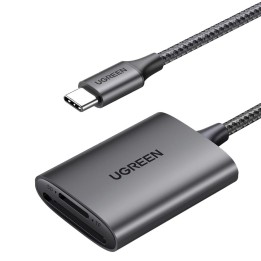 Ugreen SD/TF Lettore di schede Ugreen CM401 USB C 5Gb/s - Grigio