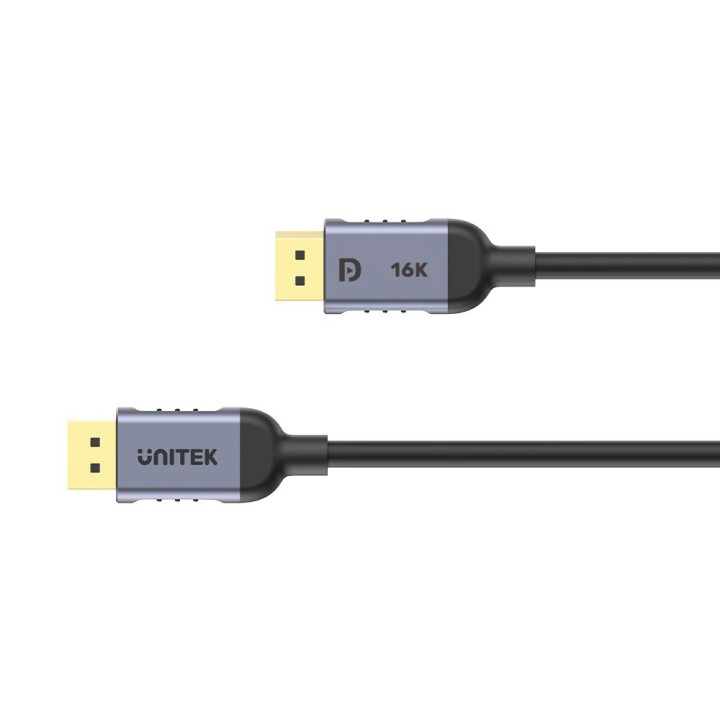 UNITEK C1626GY01-1M DisplayPort 2.1 Nero