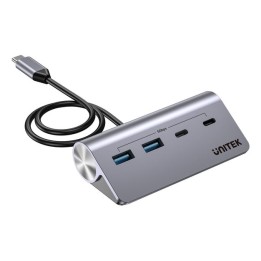 UNITEK H1337AGY01 hub di interfaccia USB 3.2 Gen 1 (3.1 Gen 1) Type-C 5000 Mbit/s grigio