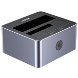 UNITEK STAZIONE DI CLONAZIONE 2X SATA 2.5 3.5 USBC 10GB