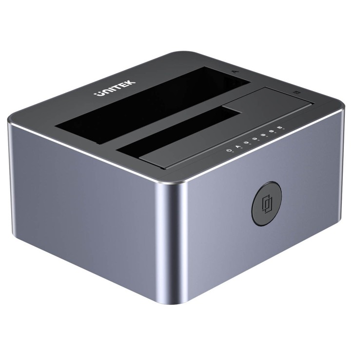 UNITEK STAZIONE DI CLONAZIONE 2X SATA 2.5 3.5 USBC 10GB