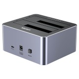 UNITEK STAZIONE DI CLONAZIONE 2X SATA 2.5 3.5 USBC 10GB