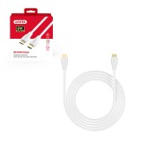 UNITEK HDMI 2.1 8K HDR cavo bianco 2 m