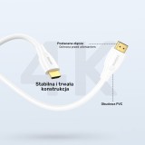 UNITEK HDMI 2.1 8K HDR cavo bianco 2 m