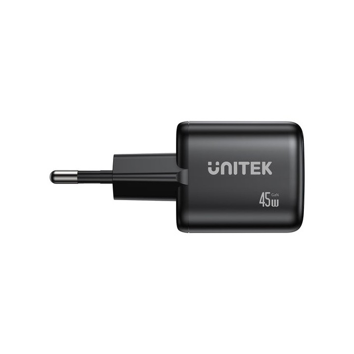 UNITEK P1129ABK01-EU caricabatterie per dispositivo mobile universale nero AC ricarica veloce interno