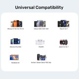 UNITEK P1129ABK01-EU caricabatterie per dispositivo mobile universale nero AC ricarica veloce interno