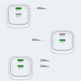 UNITEK P1129ABK01-EU caricabatterie per dispositivo mobile universale nero AC ricarica veloce interno