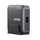 GaN caricabatterie di rete - Unitek P1229ABK01-EU | 100W 2x USB-C 2x USB-A