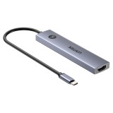 UNITEK USB-C 7 in 1 PD 100W HDMI 2.0 hub con interruttore on/off