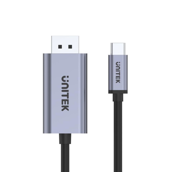 UNITEK V1409A adattatore genere cavo USB-C DisplayPort nero grigio