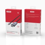 UNITEK V1409A adattatore genere cavo USB-C DisplayPort nero grigio