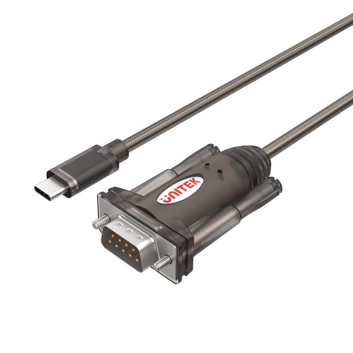UNITEK Y-1105K cavo seriale nero 1.5 m DB-9