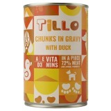 TILLO Bocconi in salsa Anatra - cibo umido per cani - 415g