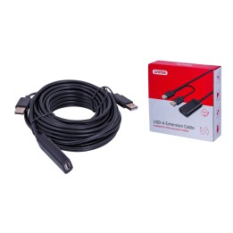 UNITEK Y-278 USB cavo USB 2.0 10 m 2 x USB A USB A nero