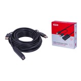 UNITEK Y-278 USB cavo USB 2.0 10 m 2 x USB A USB A nero