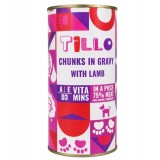 TILLO Bocconi in salsa Agnello - cibo umido per cani - 1250g