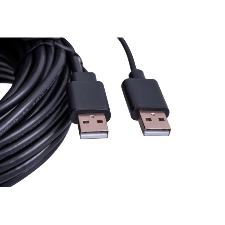 UNITEK Y-278 USB cavo USB 2.0 10 m 2 x USB A USB A nero