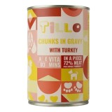 TILLO Bocconi in salsa Tacchino - cibo umido per cani - 415g