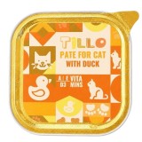 TILLO patè anatra - cibo umido per gatti - 100g