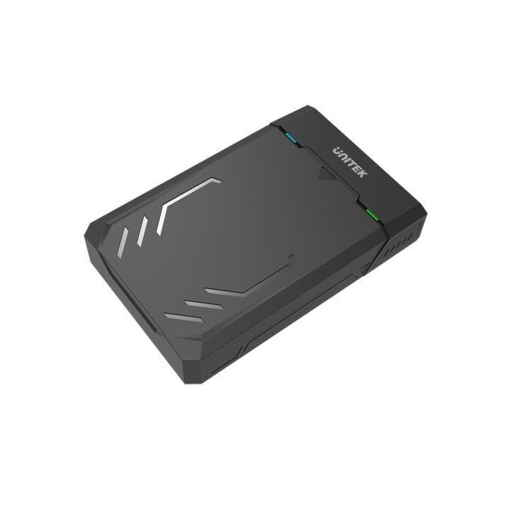 UNITEK Y-3035 contenitore per unità di archiviazione HDD/SSD nero 2.5/3.5