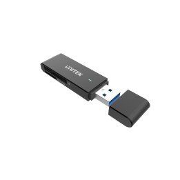 UNITEK Y-9327A lettore di schede USB 3.2 Gen 1 (3.1 Gen 1) Type-A nero
