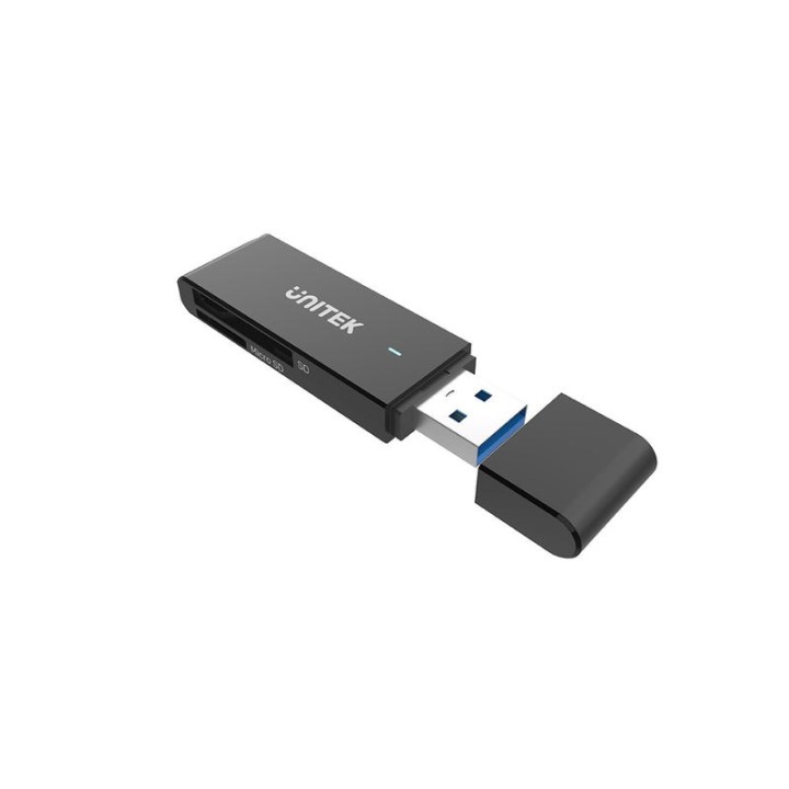 UNITEK Y-9327A lettore di schede USB 3.2 Gen 1 (3.1 Gen 1) Type-A nero