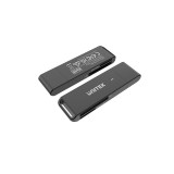 UNITEK Y-9327A lettore di schede USB 3.2 Gen 1 (3.1 Gen 1) Type-A nero