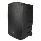 V-TONE BQ12 GO MP3 - altoparlante attivo 8 alimentato a batterie con microfono wireless e telecomando nero