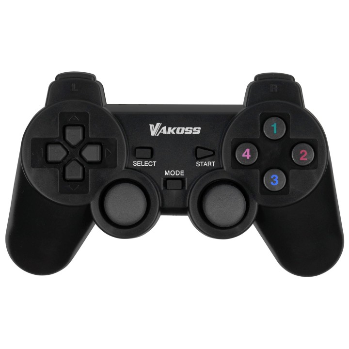 Vakoss GP-4705BK controller gaming nero RF gamepad analogico/digitale PC Playstation 3