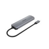 UNITEK H1107A hub di interfaccia USB 3.2 Gen 1 (3.1 Gen 1) Type-A 5000 Mbit/s grigio