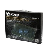 Vakoss LF-1854LK supporto raffreddamento notebook 43.2 cm (17 ) nero