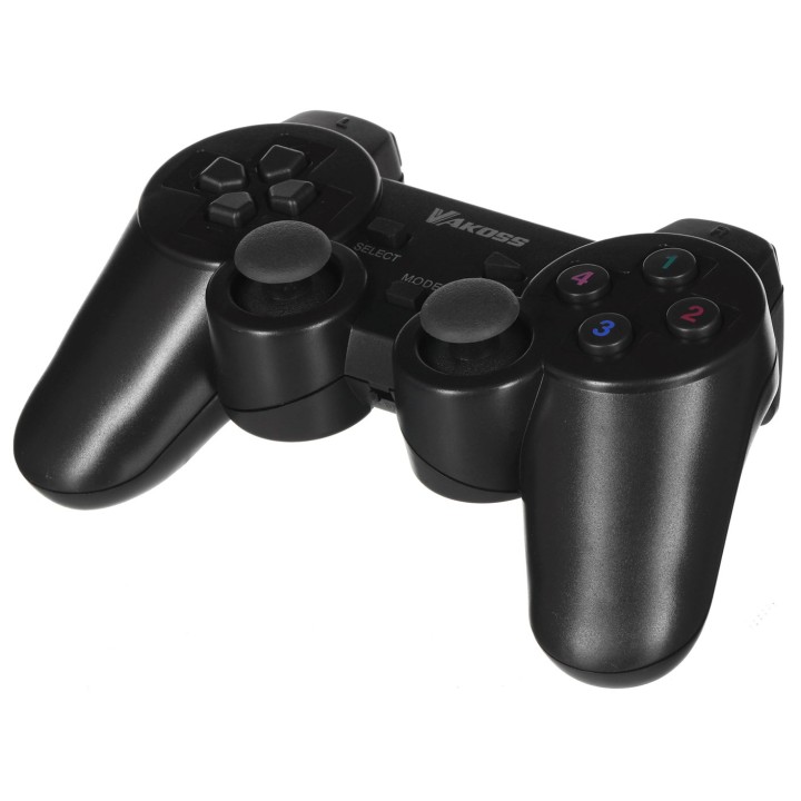 Vakoss GP-4705BK controller gaming nero RF gamepad analogico/digitale PC Playstation 3