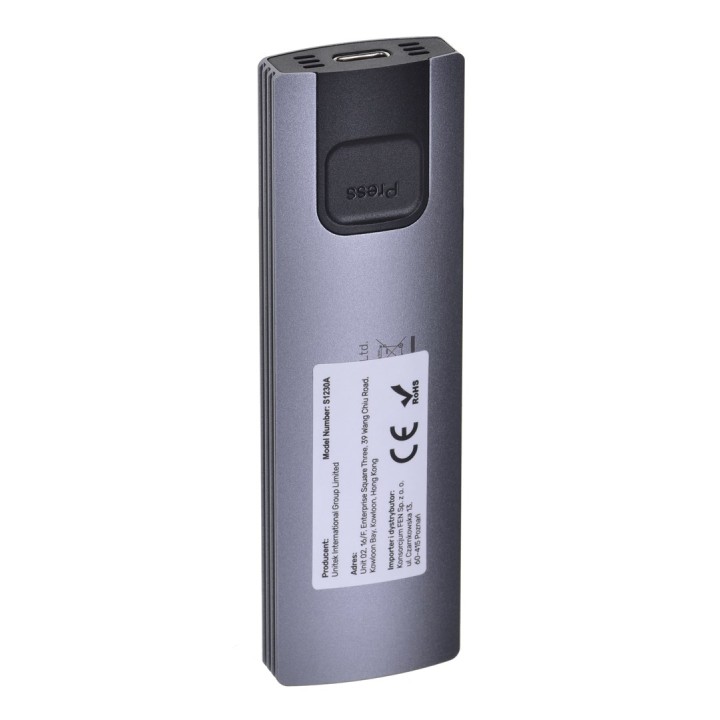 UNITEK M.2 CUSTODIA USB 3.2 Gen2 Type-C M.2 NVME/SATA SSD